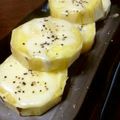 saawa65's cooksnap of when they made さつまいものとろ〜りチーズ.