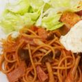 kaori5548's cooksnap of when they made ランチに！スパゲティナポリタン☆.
