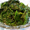 定春３２号's cooksnap of when they made ✽ほうれん草のたっぷりごま和え✽.