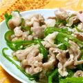 Miro99999's cooksnap of when they made 塩麹でカンタン！豚こまピーマン炒め.