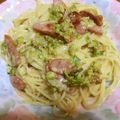 Ｌｅｋｋｅｒ！'s cooksnap of when they made ふきのとうのパスタ.