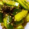 ゆり⌘1018's cooksnap of when they made 超簡単！きゅうりの塩昆布・胡麻和え.