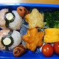 ロケット団's cooksnap of when they made 簡単キャラ弁（モンスターボール）.