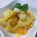 のんのんSTELLA's cooksnap of when they made まろやか♪焼き筍のゆで卵和え✿.