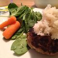 ryokocook's cooksnap of when they made 牛肉100％！おろしハンバーグ☆.
