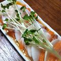ポッピンモーニン's cooksnap of when they made サーモンと大根のわさびマリネ.