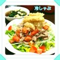 cuteQT's cooksnap of when they made さっぱり＊豚の冷しゃぶサラダ＊.