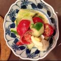 さとちいさん's cooksnap of when they made きゅうり・トマト・アボカドの胡麻ドレ和え.