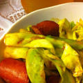biannee's cooksnap of when they made 簡単♪ キャベツとウインナーのカレー炒め.