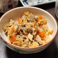 ウッピィ's cooksnap of when they made ☆福豆と塩昆布の炊きこみご飯☆.