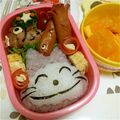 yumeﾊﾟﾊﾟﾏﾏ's cooksnap of when they made １１ぴきのねこ　簡単キャラ弁.