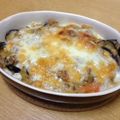 maarine's cooksnap of when they made ナスのクリームミートソース.