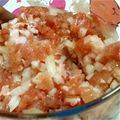 CCC222's cooksnap of when they made ローストビーフで♡牛肉のタルタルステーキ.