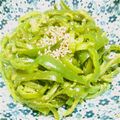 パンダcoぱんだ's cooksnap of when they made ピーマンのごま和え.