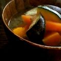 pumilala's cooksnap of when they made ゴロッと♪かぼちゃの味噌汁.