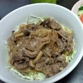 makino13's cooksnap of when they made 千切り春キャベツの焼肉丼.