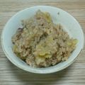 ポニーリボン's cooksnap of when they made 海苔の佃煮とさつま芋の炊き込みズボラご飯.