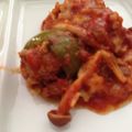 ぶたりんご's cooksnap of when they made ピーマンの肉詰め　トマトソース煮込み.