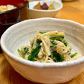 maymar's cooksnap of when they made えのきとほうれん草のおろしポン酢和え♡.