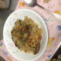 あんずのクッチーナ's cooksnap of when they made ちょっと贅沢な日のビーフピラフ.