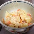 TomTommy23's cooksnap of when they made あともう１品！ﾎﾟﾃﾄのﾏﾖ醤油ｻﾗﾀﾞ.