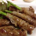 ポコたろう's cooksnap of when they made アスパラの豚肉巻きオイスターソース.