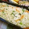 小豆ミルク's cooksnap of when they made 小松菜とおじゃこの混ぜご飯♪.