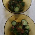 RINRI☆'s cooksnap of when they made すぐできる！ 簡単！梅かつおきゅうり.
