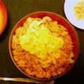 ロイザイル's cooksnap of when they made 懐かしの☆シンプル鶏そぼろ丼.