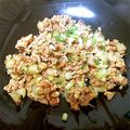 もぐドン's cooksnap of when they made 古くなった野沢菜で納豆チャーハン♪.