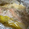 クックJM4Z24☆'s cooksnap of when they made しめじと鮭のホイル焼き(味噌マヨバター).
