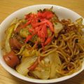 リラシャン's cooksnap of when they made 麺は半分♡切干大根deヘルシーな焼きそば.