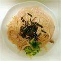 ぴろせです's cooksnap of when they made ふわっとろっソースのタラコスパゲッティ.