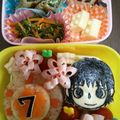 ぴぴﾁｬﾝﾏﾏ's cooksnap of when they made キャラ弁☆ケーキごはん弁当♪.