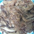 yumiyumiii's cooksnap of when they made 味噌焼き肉丼.