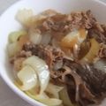 きらり流れ星's cooksnap of when they made 家族からリピの多い牛丼！水いらず.