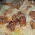 きらり流れ星's cooksnap of when they made お袋の味♡鶏肉と玉ねぎの卵とじ.