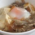 きらり流れ星's cooksnap of when they made すき焼き丼.