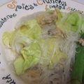 きらり流れ星's cooksnap of when they made あさりとキャベツの酒蒸し☆春雨入り.