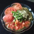 うさぎｍａｎｉａ's cooksnap of when they made さっぱり簡単☆ﾄﾏﾄそうめん.