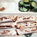 nannon's cooksnap of when they made 豆腐の味噌巻き焼き♪.