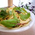 あっぷるカモミール's cooksnap of when they made ルッコラとドライトマトのパスタ.