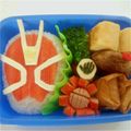 ナユカ's cooksnap of when they made 簡単キャラ弁＊仮面ライダーウィザード.