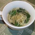 ＭｉｙａＣｏ's cooksnap of when they made 豆腐そうめんで✿手軽にささっとお吸い物.