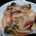 アスカチャチャ's cooksnap of when they made 5分でできる！豆腐のカニカマあんかけ.