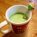 月見なっとう's cooksnap of when they made ケーキのお供に＠抹茶豆乳ラテ＠.