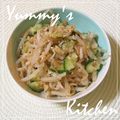 MrsYummy's cooksnap of when they made ∮ もやしときゅうりのღ胡麻ナムル ∮.
