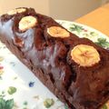azur_blue's cooksnap of when they made ❁ごろごろチョコとバナナのケーキ❁.
