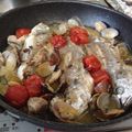 ぐっちょん☆'s cooksnap of when they made いしもち、カサゴ、アサリのアクアパッツア.