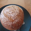 カバゴン's cooksnap of when they made ●くるみとごまのカンパーニュ●.